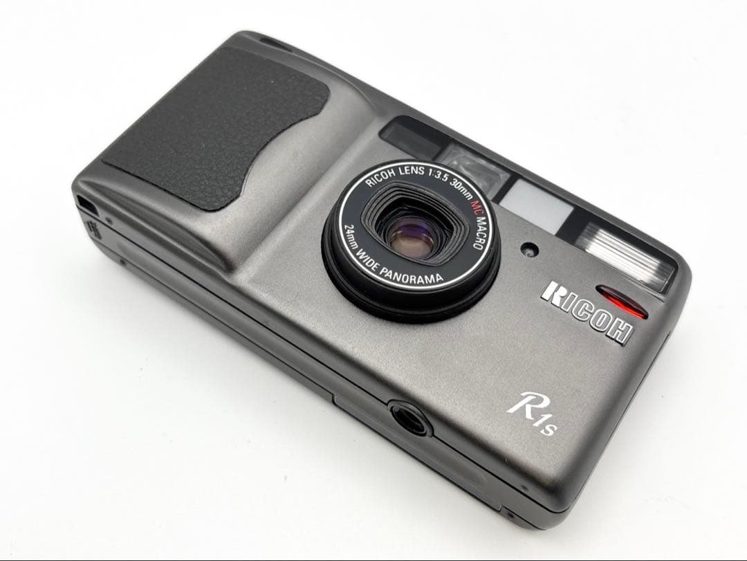 【完動品 極美品】RICOH R1s グレー フィルムカメラ 動作確認済