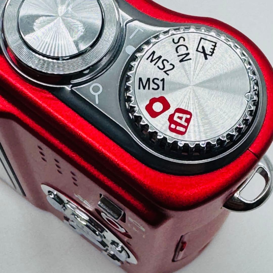 【極美品・箱付き】Panasonic LUMIX DMC-ZX3 レッド　日本製