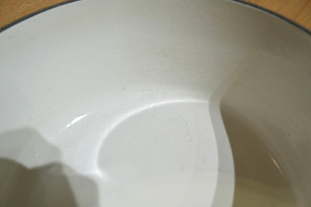 LE CREUSET 両手鍋 22 ホワイト