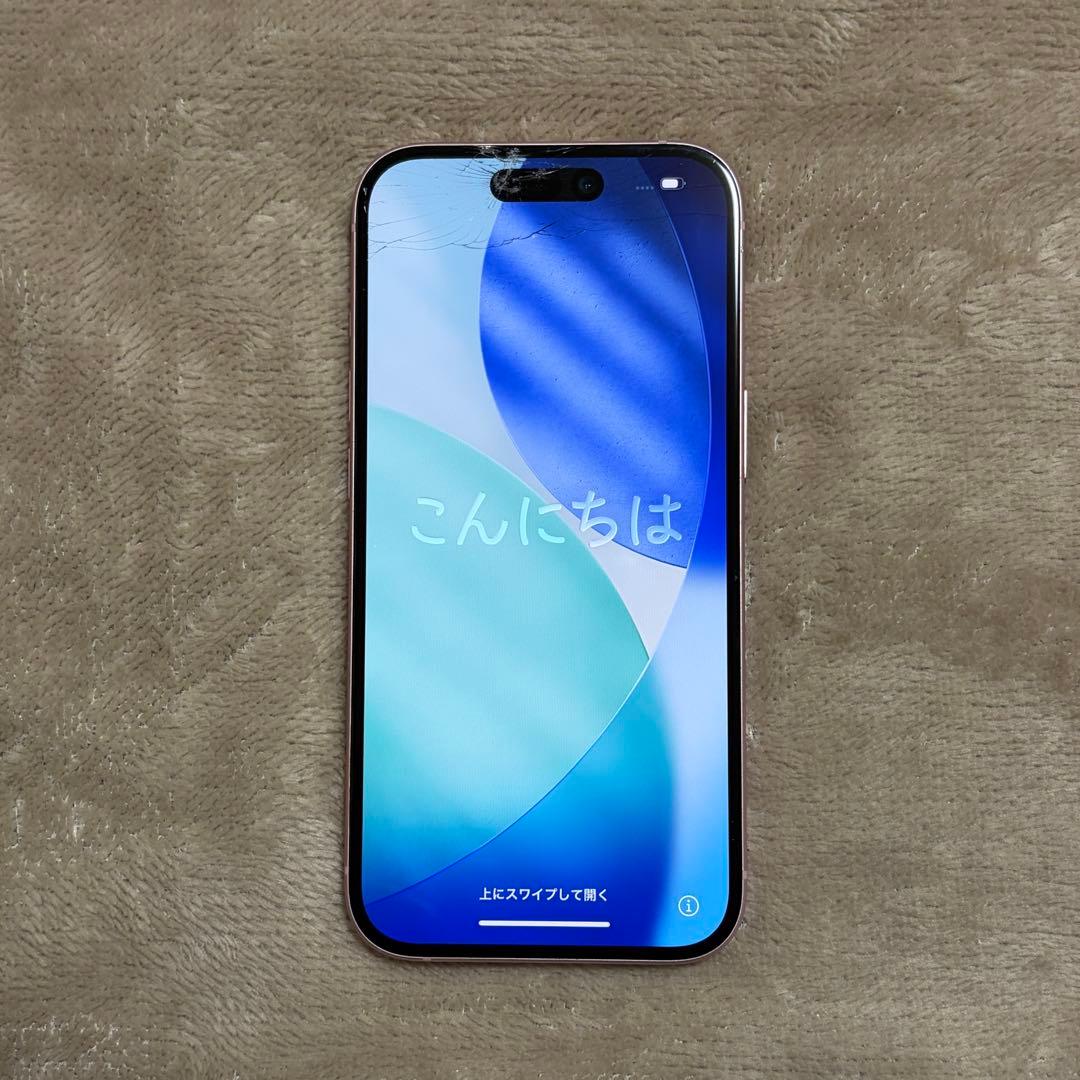 Apple iPhone 15 ピンク 本体　128GB　【ジャンク品】