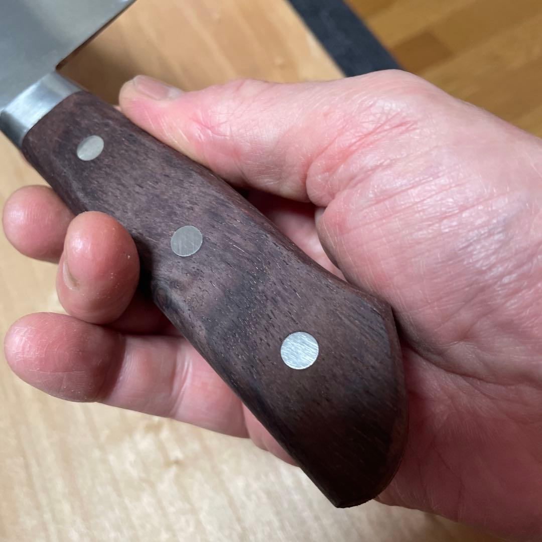 源　菊虎　日本鋼本鍛錬　牛刀　尺