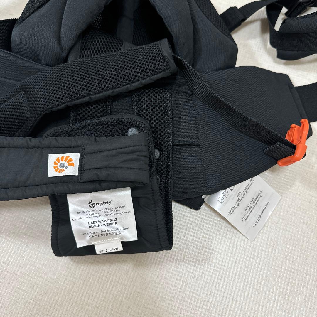 【美品】【正規品】エルゴベビー オムニ 360 クールエア コバルト ブラック