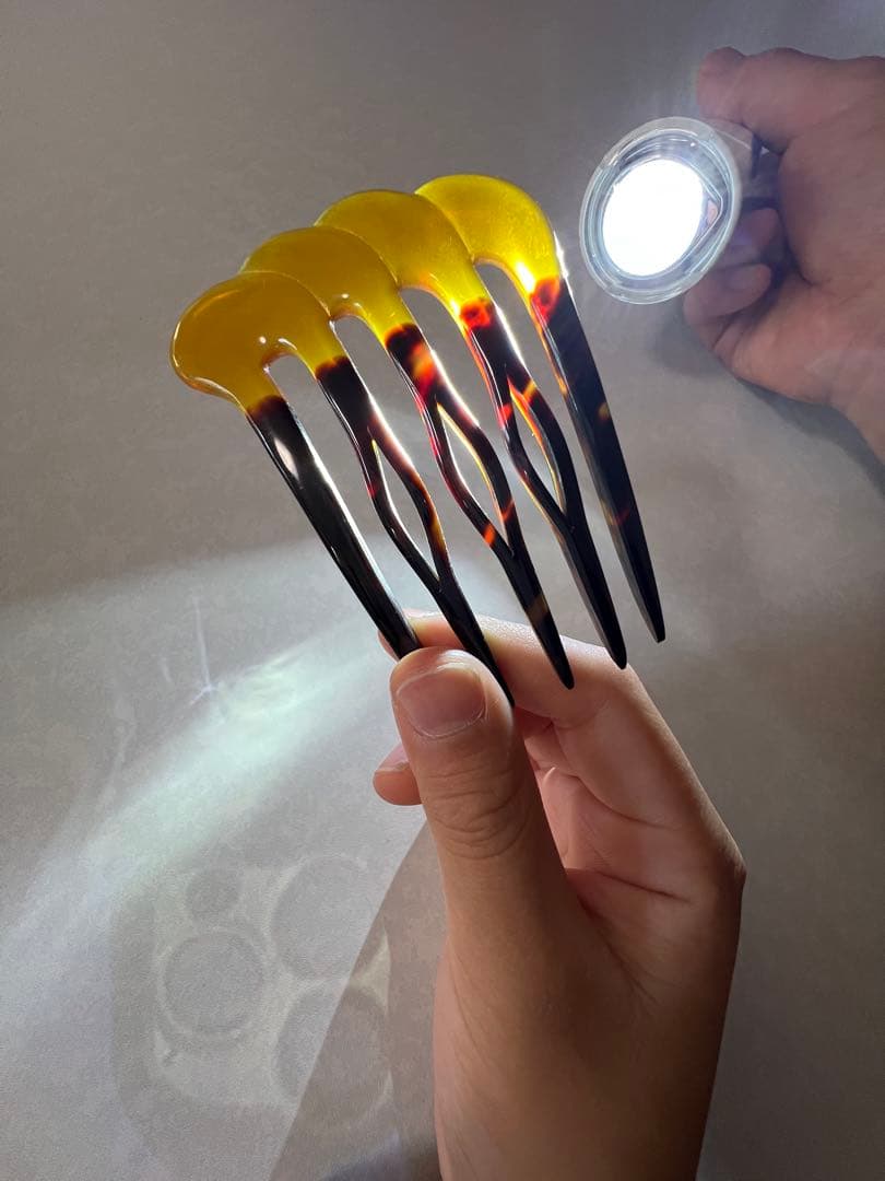 べっ甲　櫛　かんざし　鼈甲　鼈甲細工　ヘアーアクセサリー 保証書　髪飾り　和装