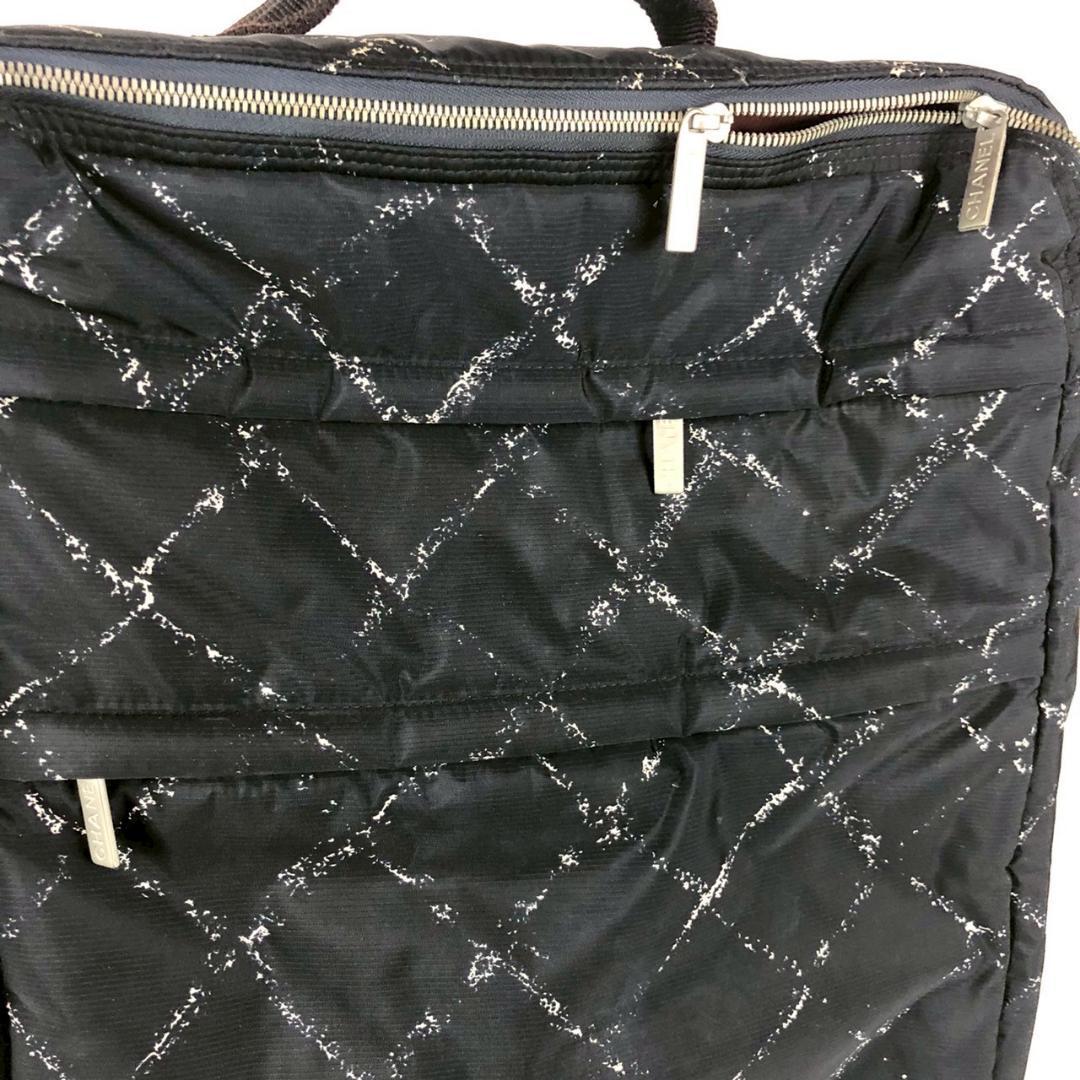 CHANEL シャネル トラベルライン キャリーケース キルティング ブラック