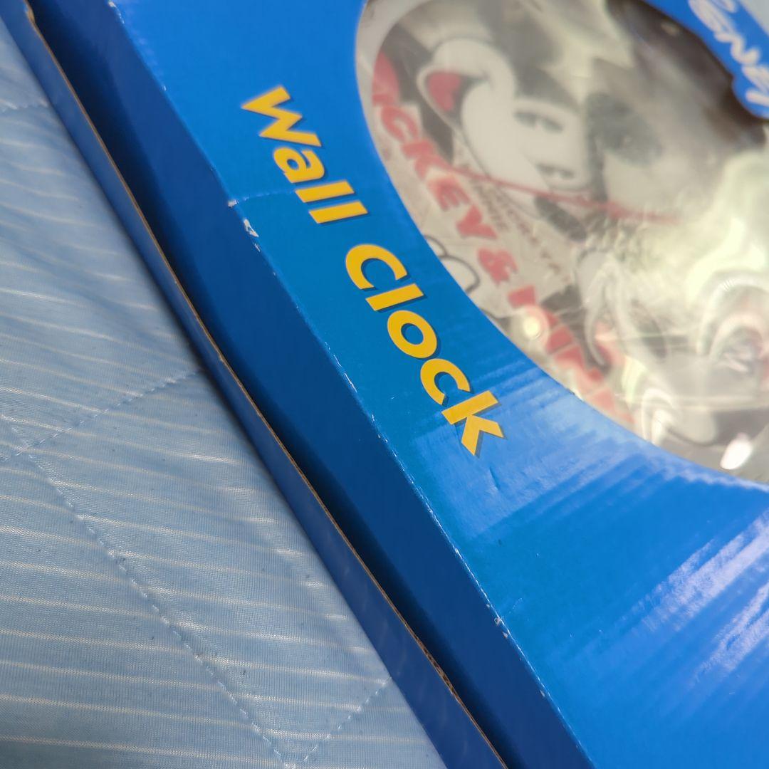 ディズニー　ウォールクロック　ミッキー　ミニー　レア