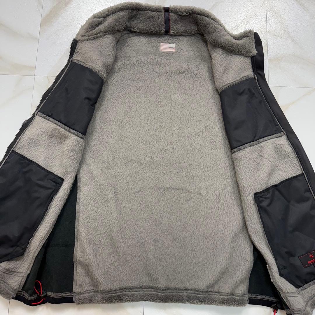 極美品✨BRIEFING フリースベスト ゴルフ GOLF メンズ XL グレー