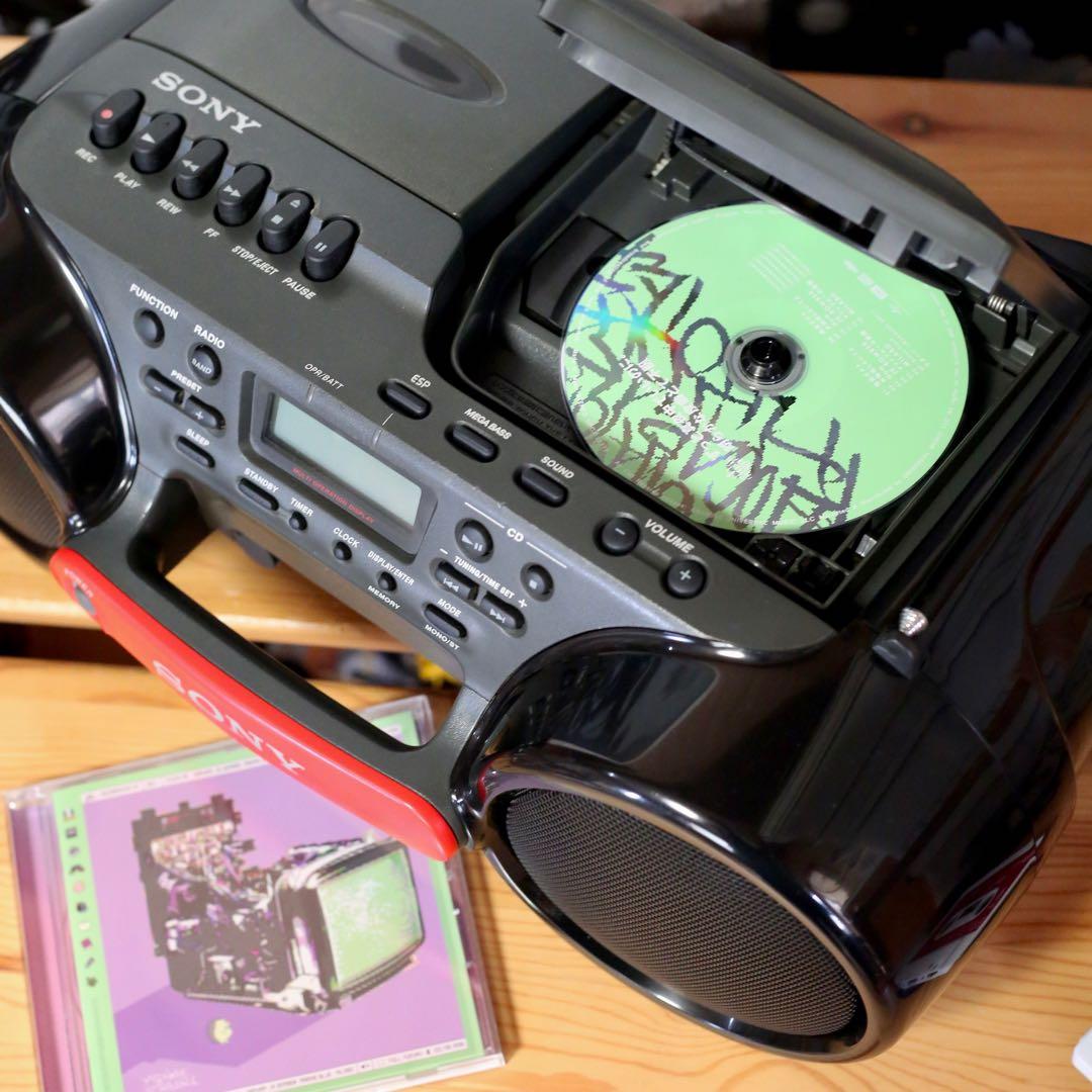 SONY widdit CDラジカセ アダプタ付き