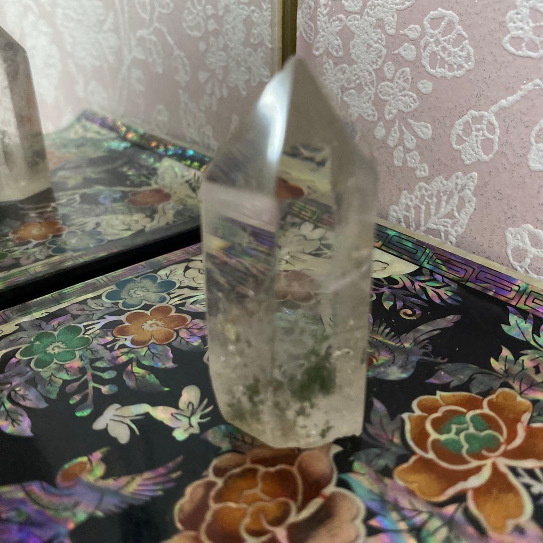 ✨✨幻影水晶六角柱✨グリーンファントムセット