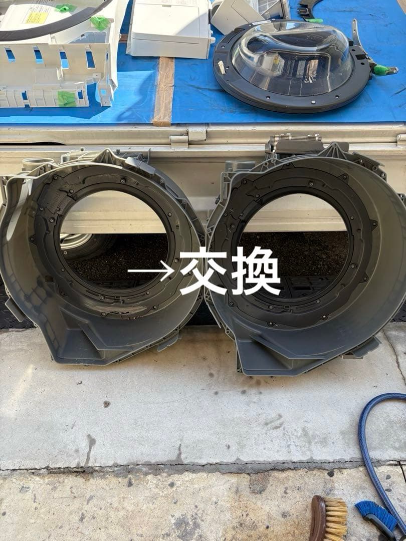 パナソニック 新品パーツ有 分解洗浄商品 NA-VX3900L