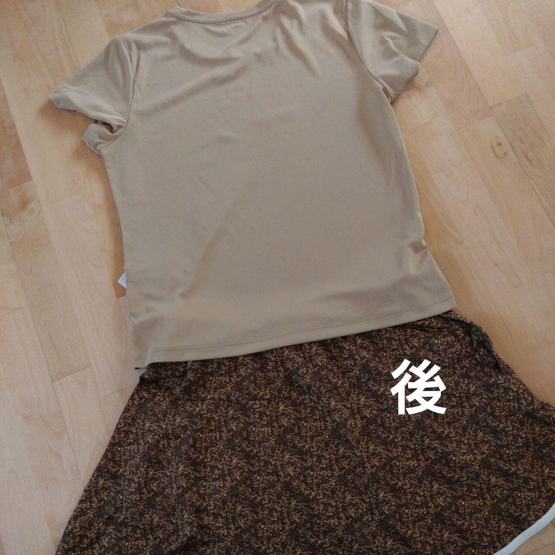 FILA　スコート未使用タグ付➕️Tシャツ　上下２点セット　テニスウエア『XL』