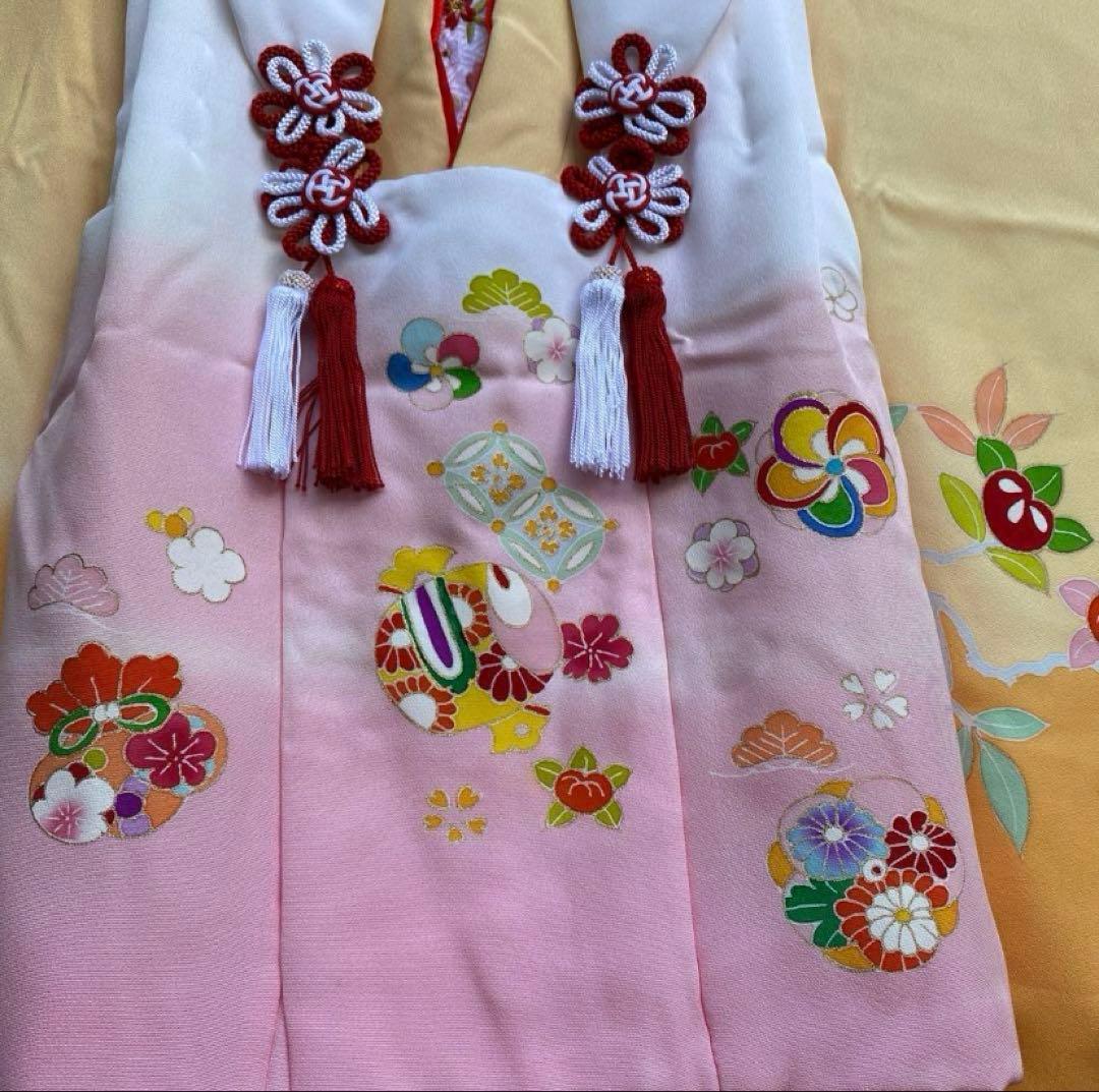 染み抜き＆クリーニング済み！高島屋購入！七五三　３歳　お祝い着セット