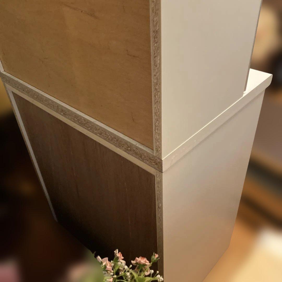 引き取りや近郊地域の方配達致します！ホワイト 食器棚 収納力抜群