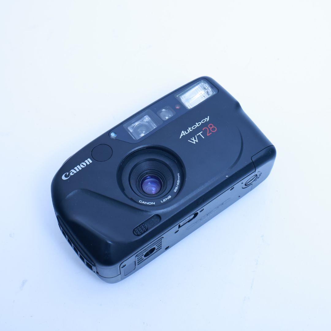 フィルムカメラ Canon Autoboy WT 電池付28mm単焦点