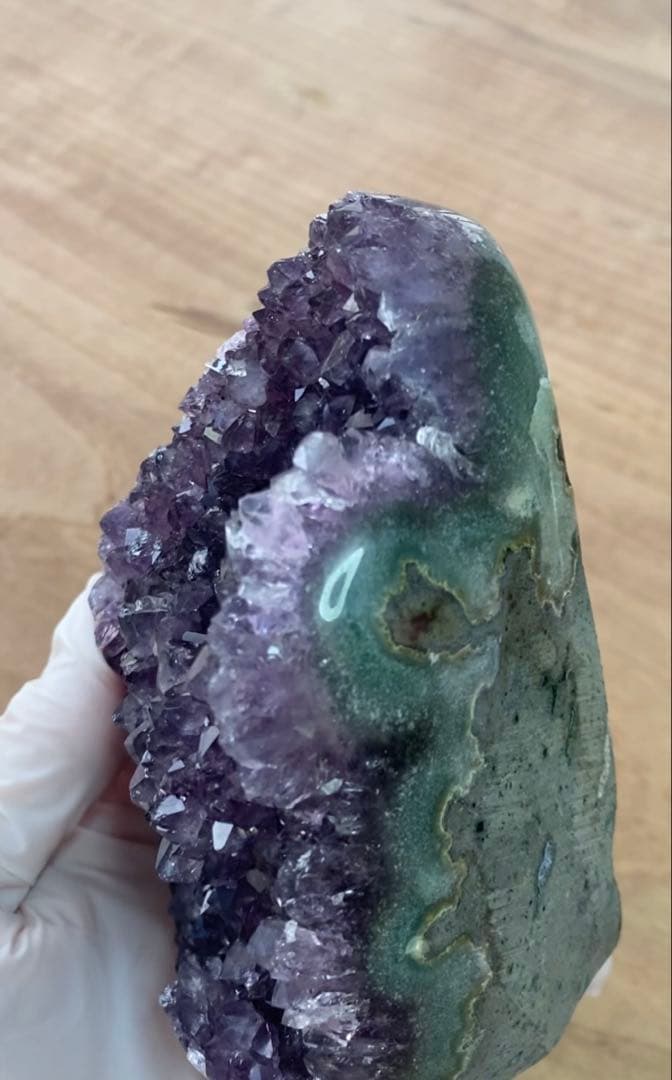 アメジストドーム 高品質天然石 原石 紫水晶 幸運水晶置物守護石浄化ウルグアイ産