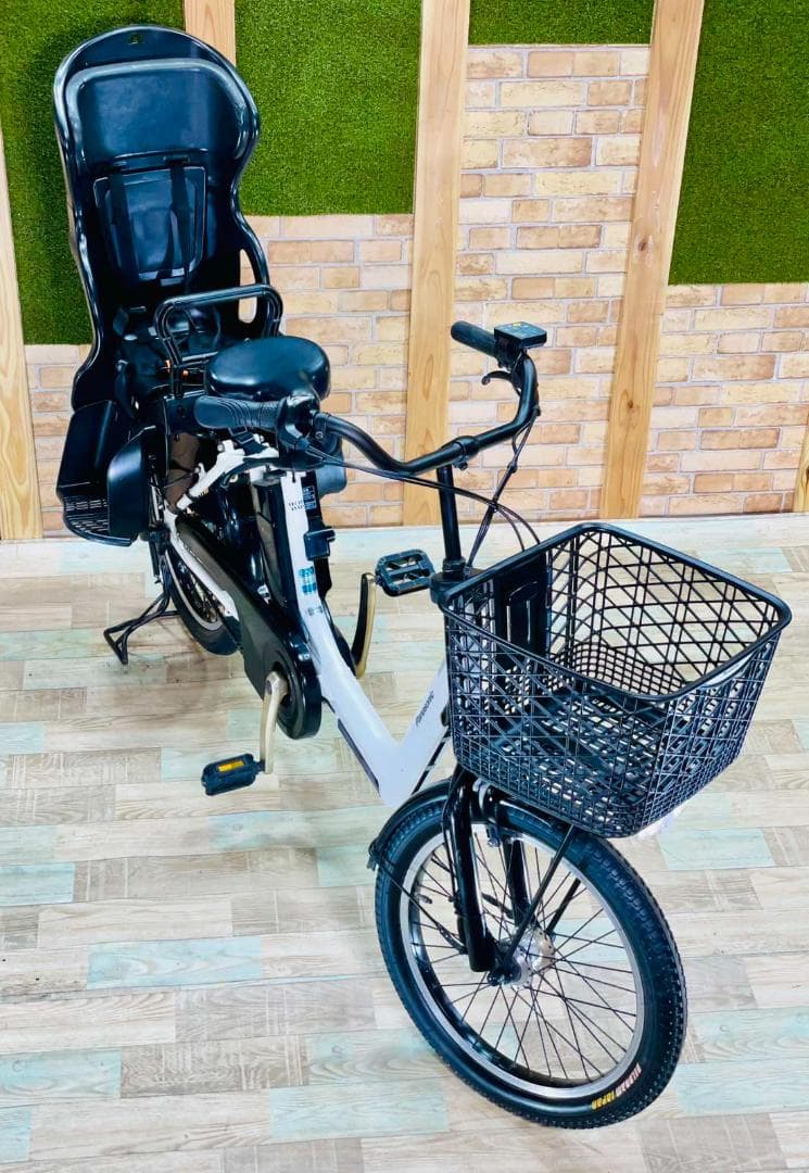 週末スペシャル 王様 美品 パナソニック 子供乗せ電動アシスト自転車H1917