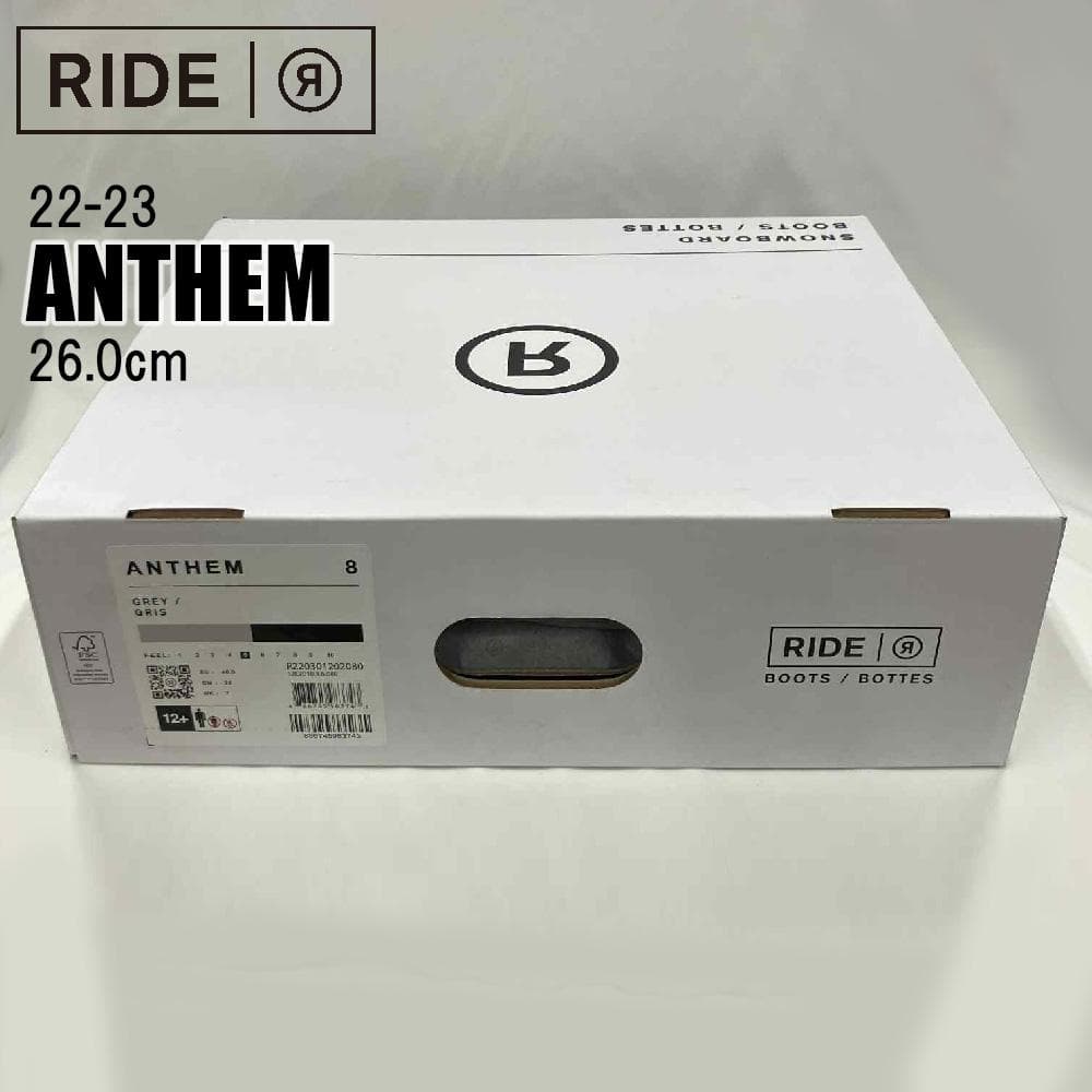 【新品】22-23 RIDE ANTHEM スノーボードブーツ 26.0cm