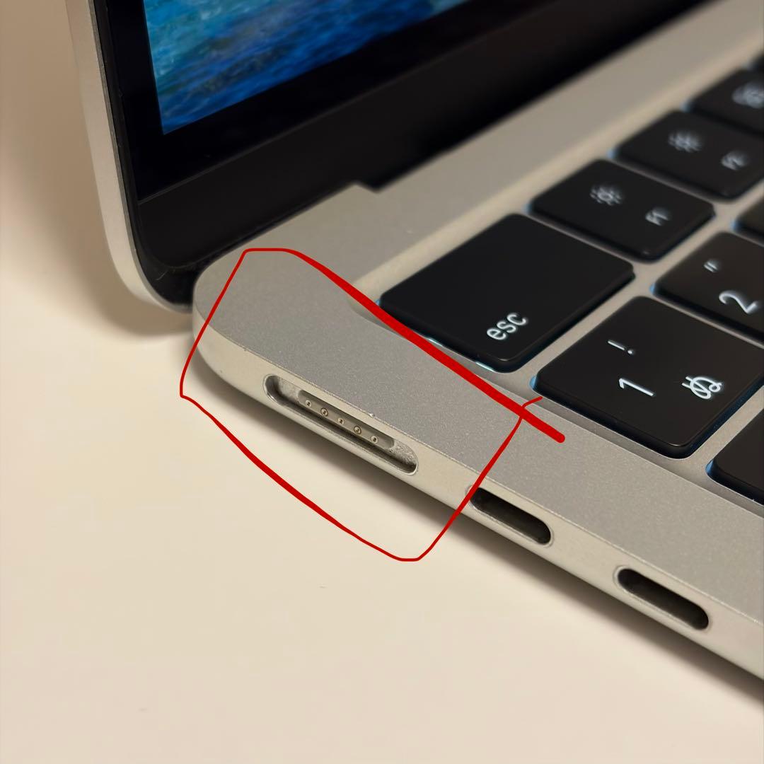 【超美品】MacBook Air M2 シルバー 16GB 512GB