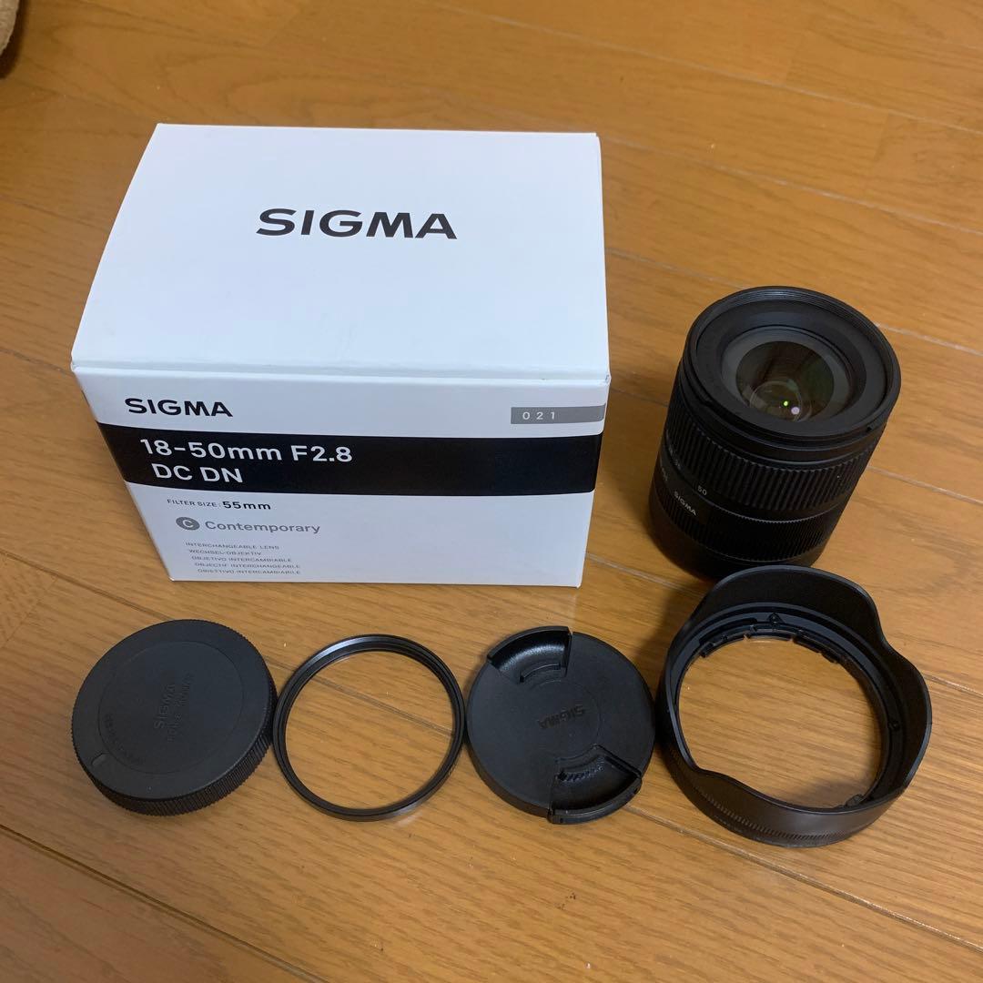 レンズ(ズーム) SIGMA 18-50mm F2.8 DC DN 55mm e mount