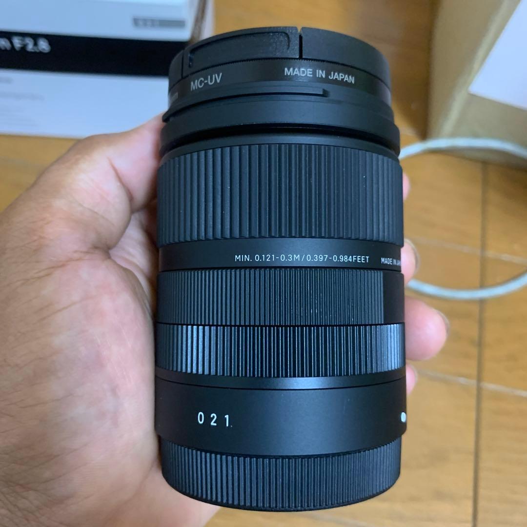 レンズ(ズーム) SIGMA 18-50mm F2.8 DC DN 55mm e mount