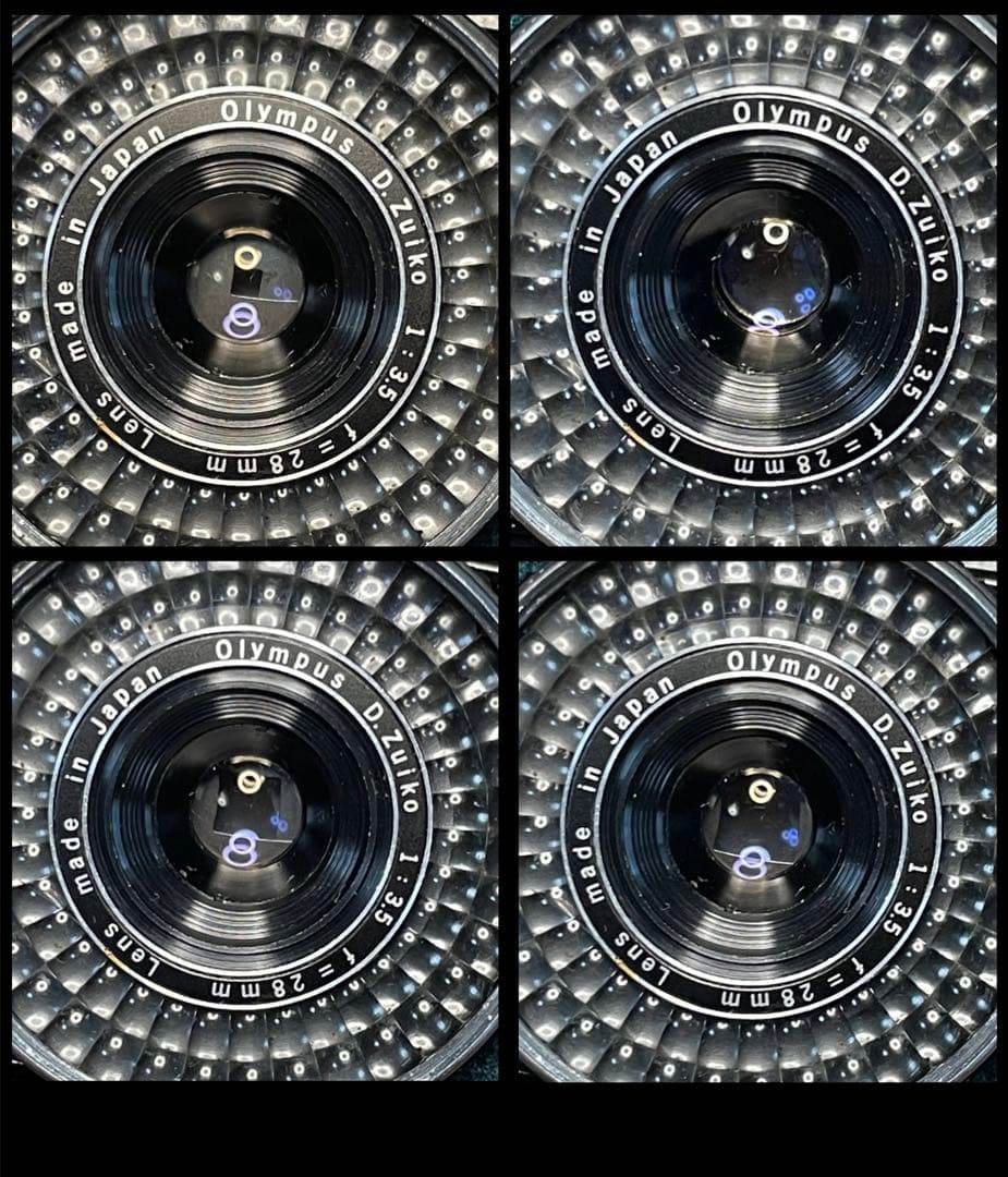 ✴️本日限定✴️シボ革グリーンレザー✴️実写・分解整備済✴️オリンパスPEN EE-3