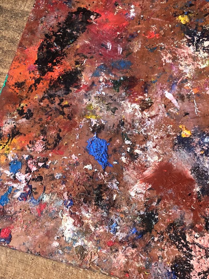 ビンテージパレット　ブロカント　花台　壁飾り　多分ヨーロッパのもの