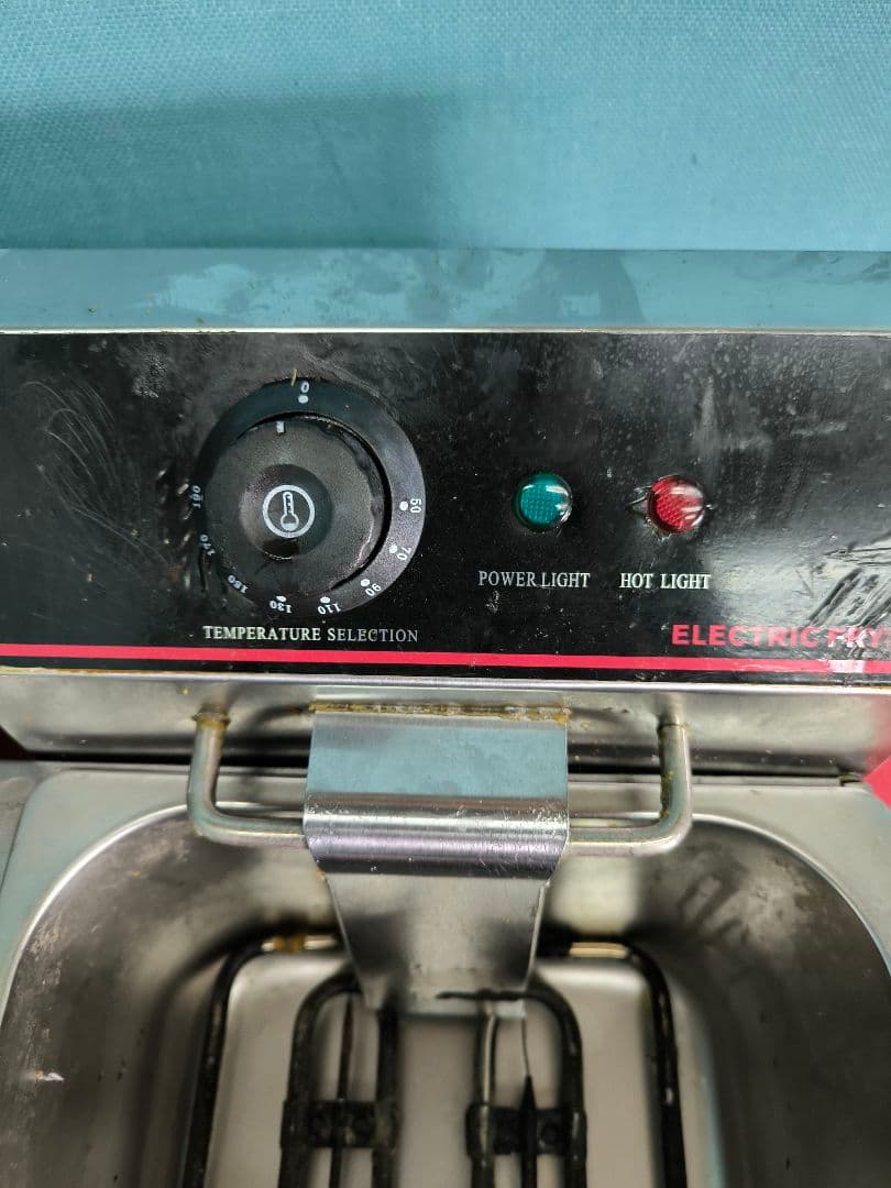 ダイシン　二槽式電気フライヤー　6Lｘ2　　卓上ミニフライヤー　FL-DS6W