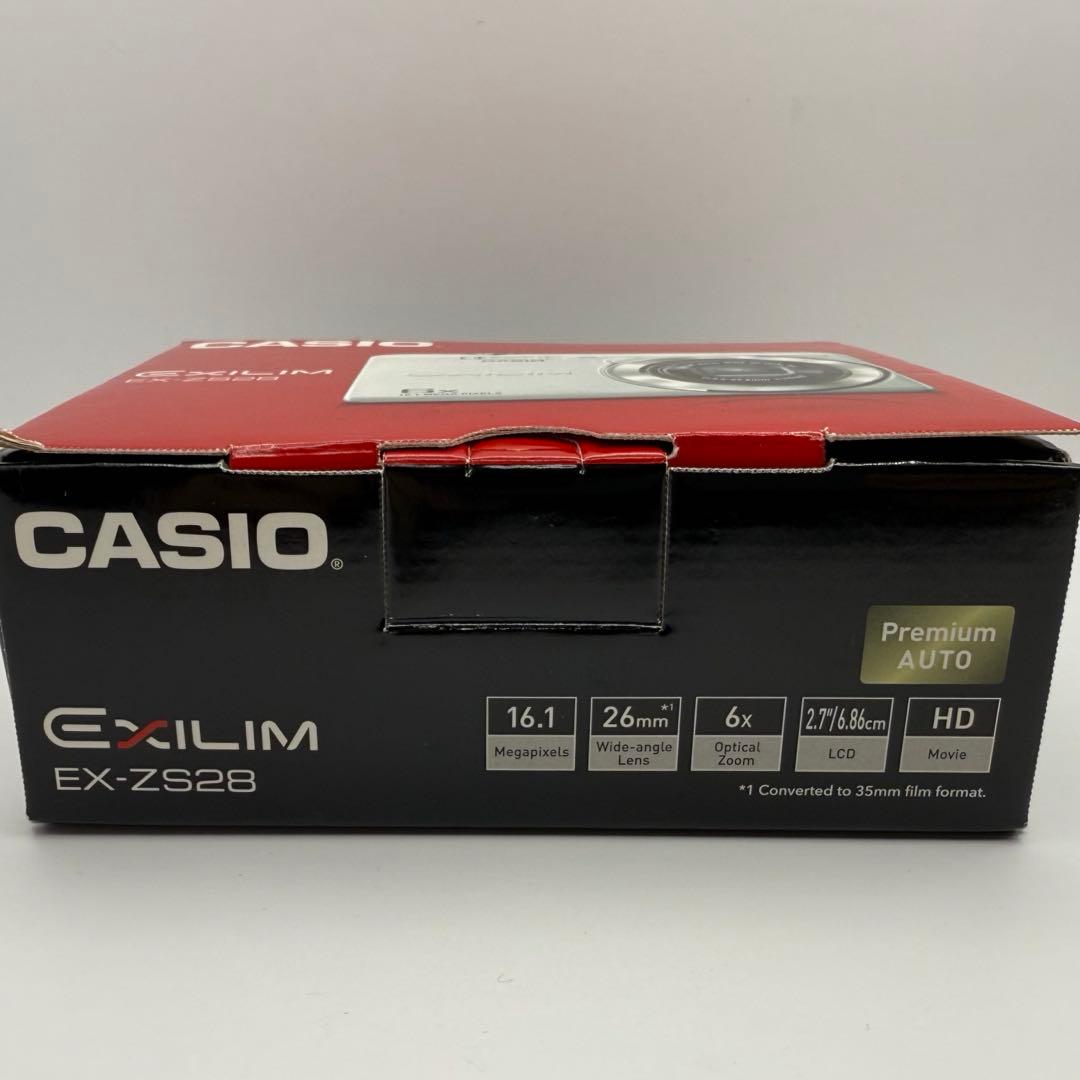 田中 様 CASIO カシオ EXILIM EX-ZS28 シルバー 可動品.