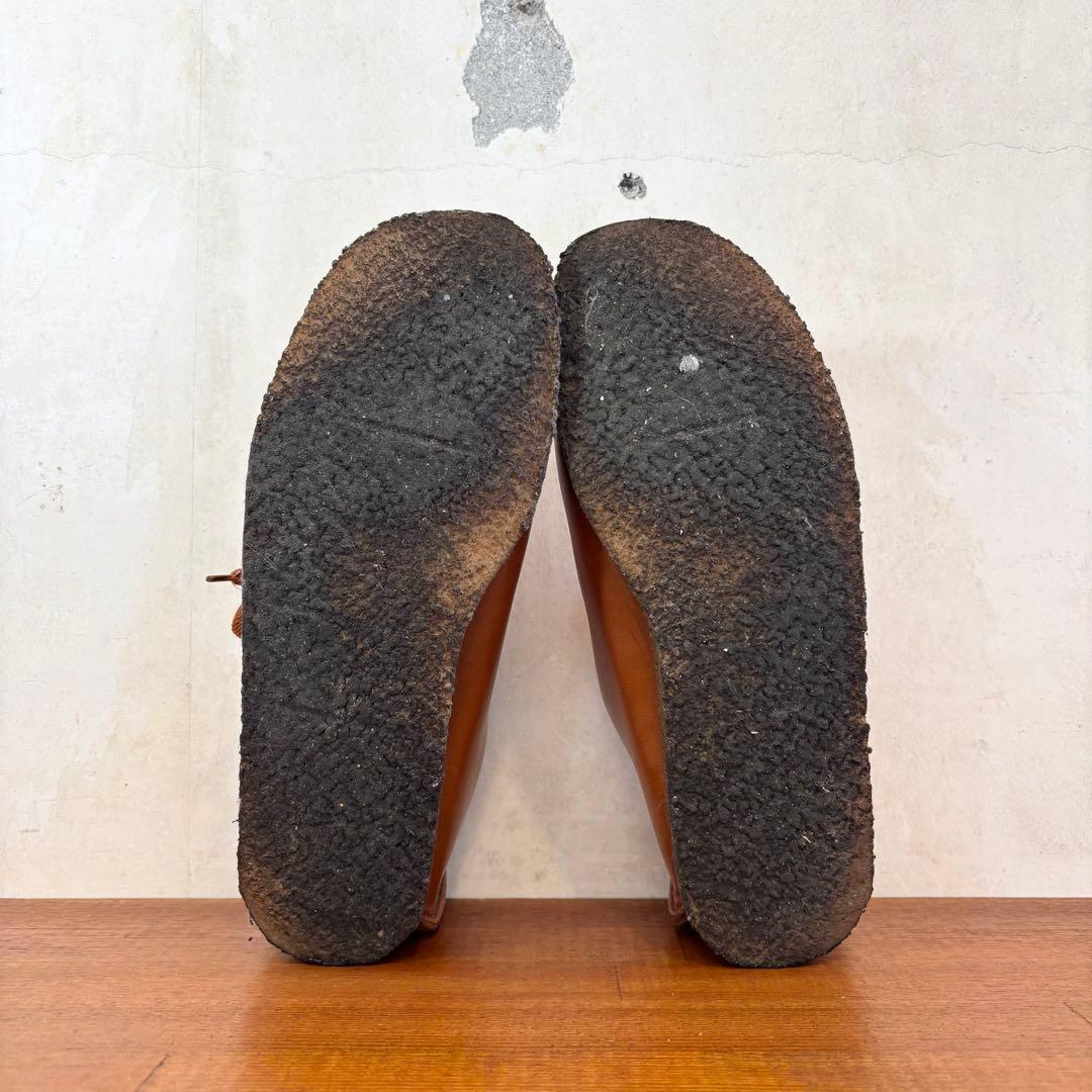 美品　ユナイテッドアローズ別注　パドモア&バーンズ　ラガー　天然皮革　茶　694