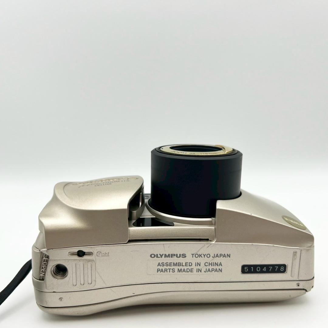 【完動 美品】OLYMPUS μ [mju:] ZOOM 115 DELUXE