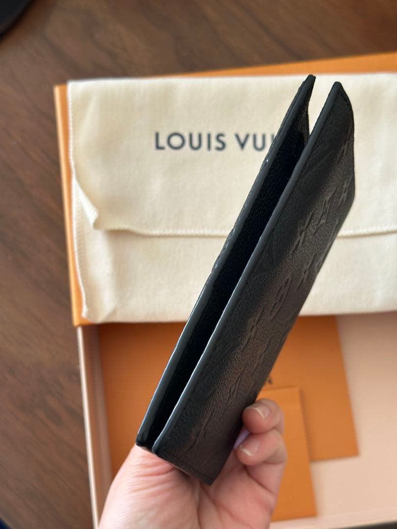 【超美品】Louis Vuittonパスポートカバー クーヴェルテュール NM