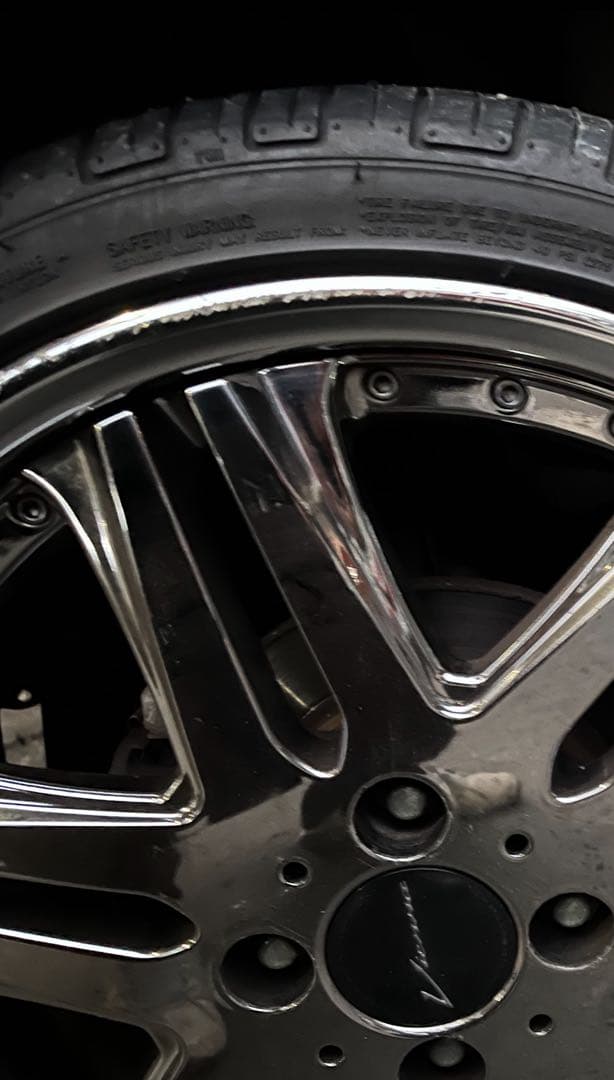 ビエナ16インチ メッキ、タイヤ、ホイール4本セット。