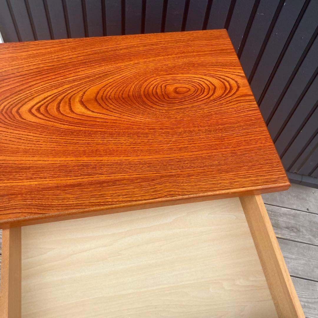 昭和レトロ 木製コールキャビネット 和風電話台 飾り棚 古家具 ビンテージ