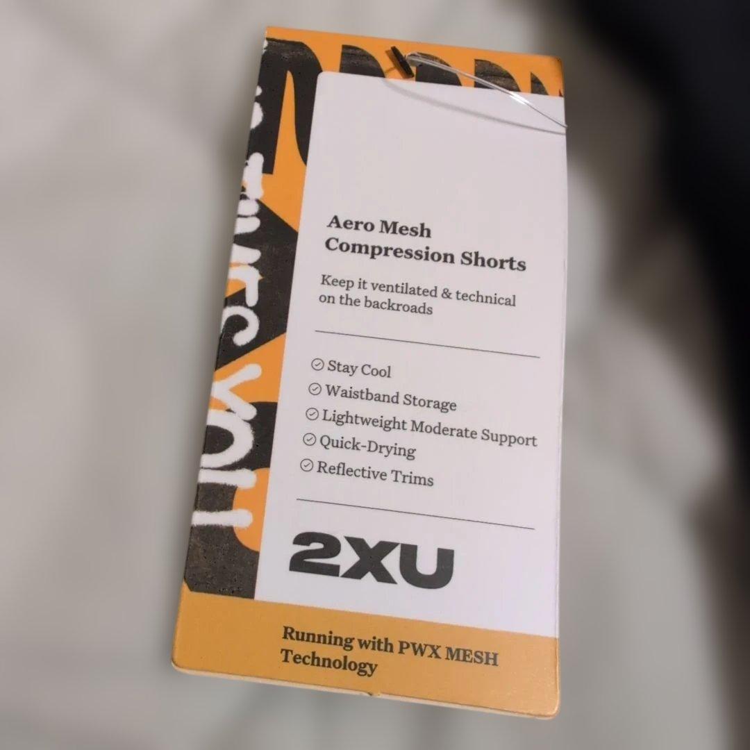 2XU メンズ PWXエアロメッシュ コンプレッション ショート Mサイズ