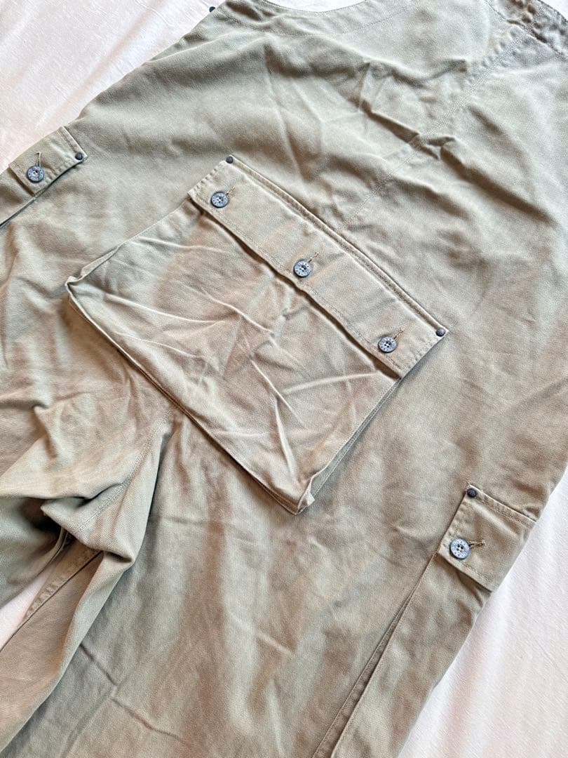 Nigel Cabourn LYBRO オーバーオール　ヘリンボーン　52