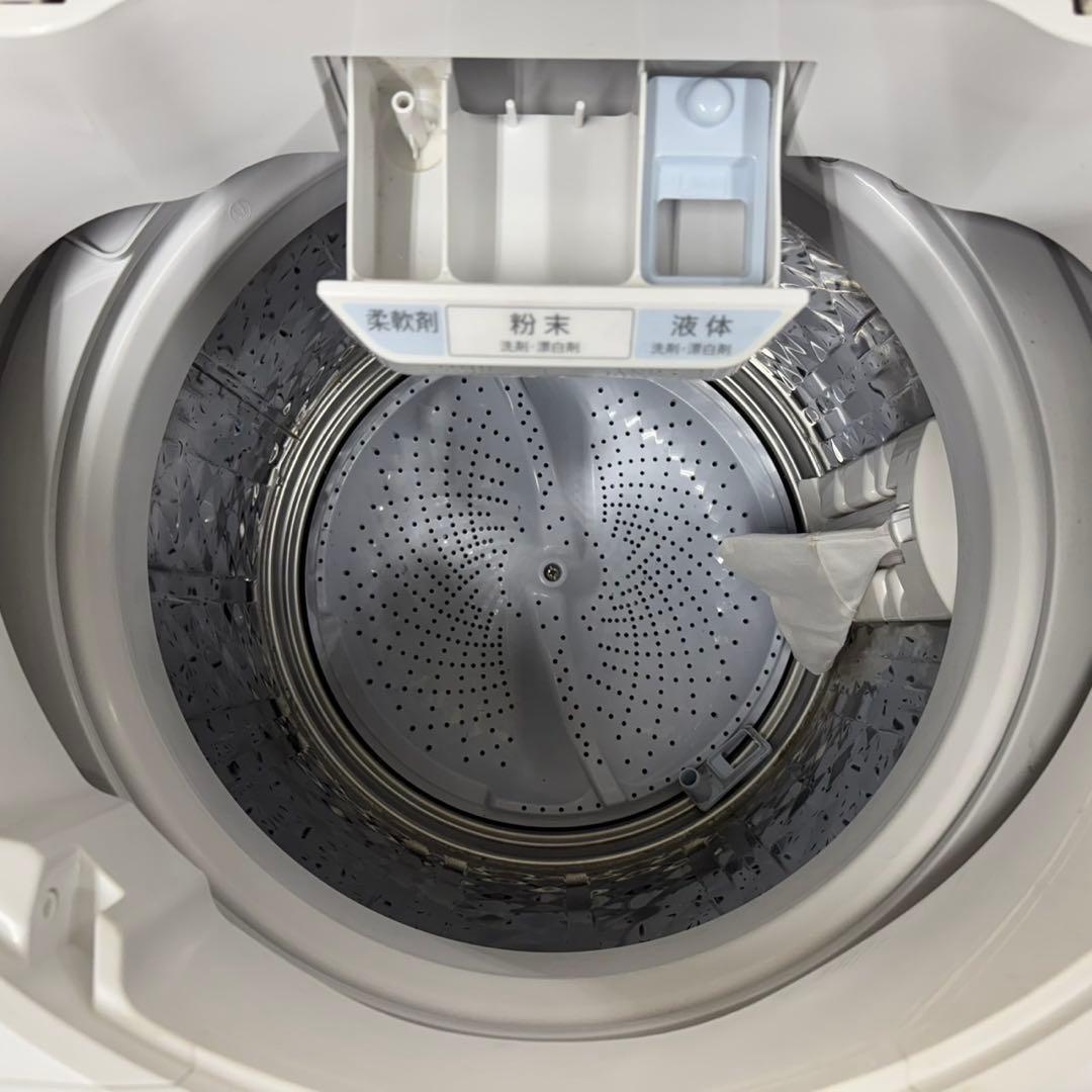 64 洗濯機　容量7kg インバーター搭載　SHARP 関東配送　冷蔵庫も有