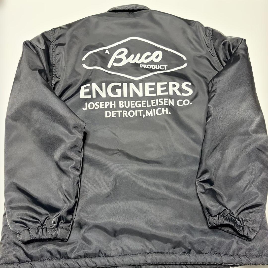 Buco ボア裏地 ブラック ナイロンジャケット Mサイズ