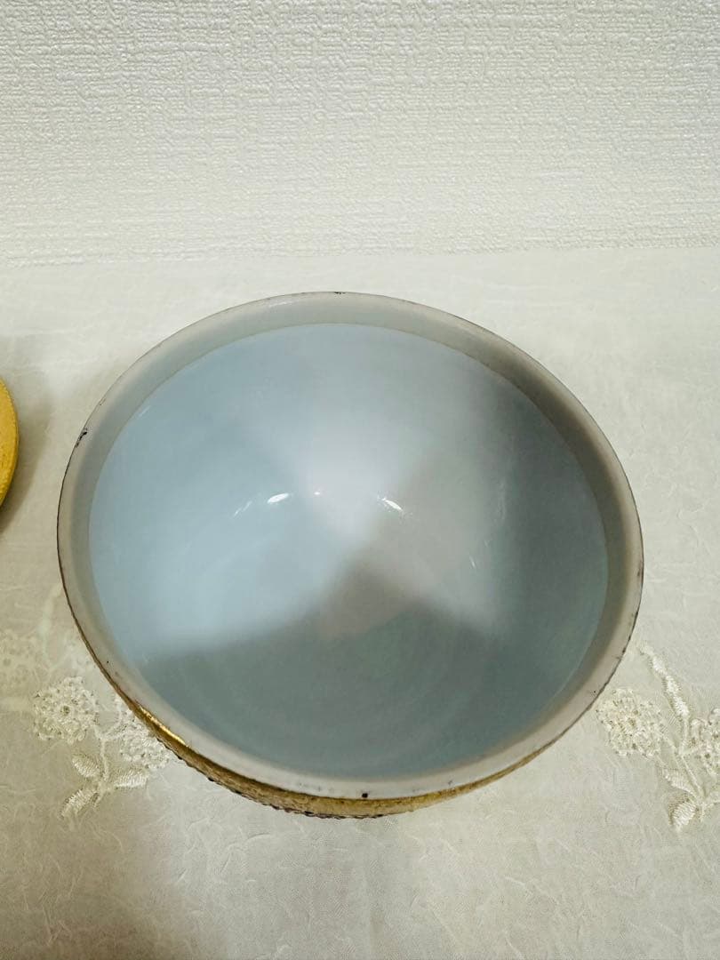 ベンジャロン燒 小物入れ 陶器 タイ 工芸品 雑貨