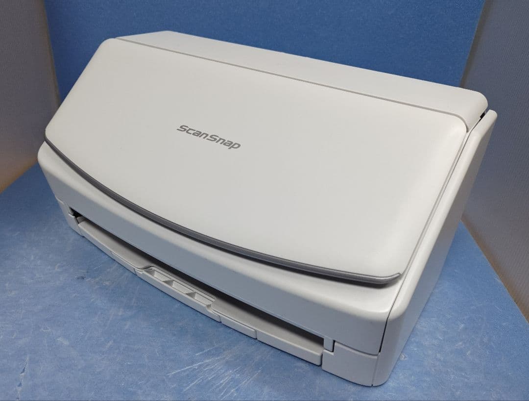 たまった書類を一気にスキャン 富士通 ScanSnap iX1500（白）使用少