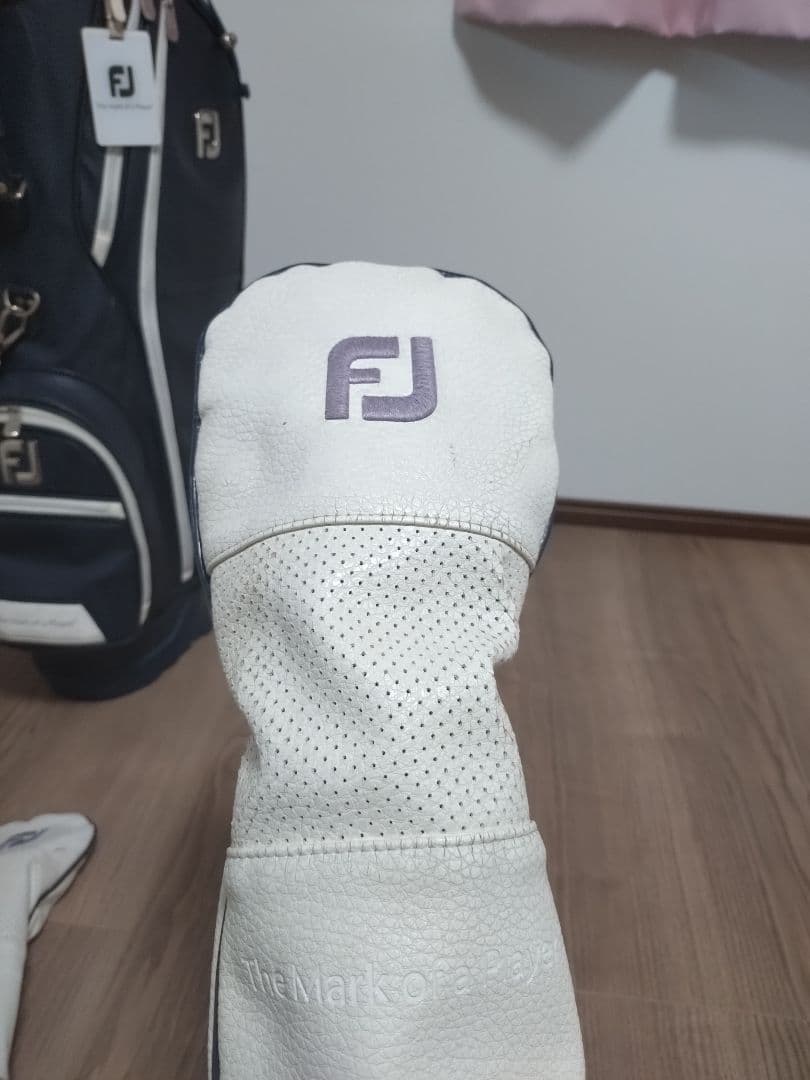 FJ フットジョイ　ネイビー キャディバッグ