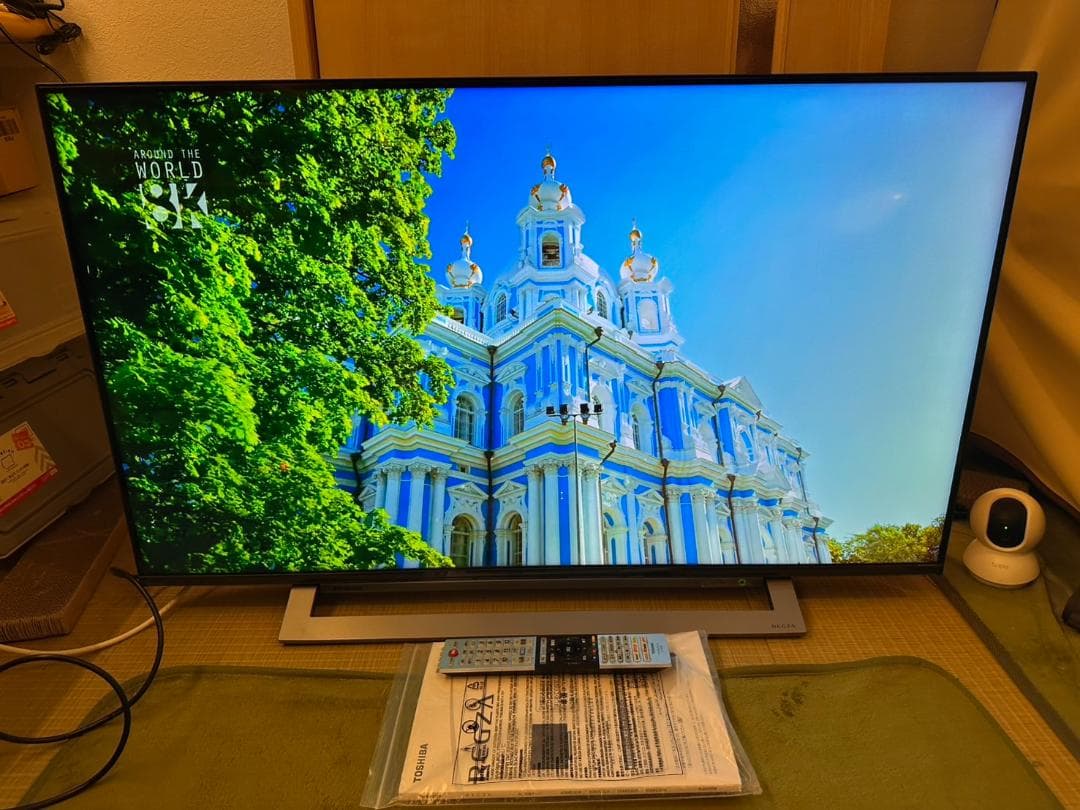 超美品！TOSHIBA 東芝 4K テレビ　43M530X　2019年製　43型
