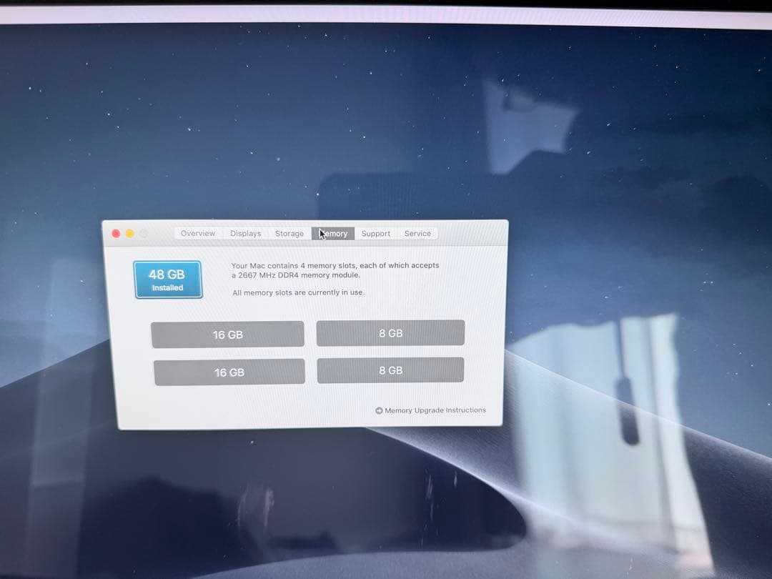 iMac (Retina 5K, 27-inch, 2019)初期化済み