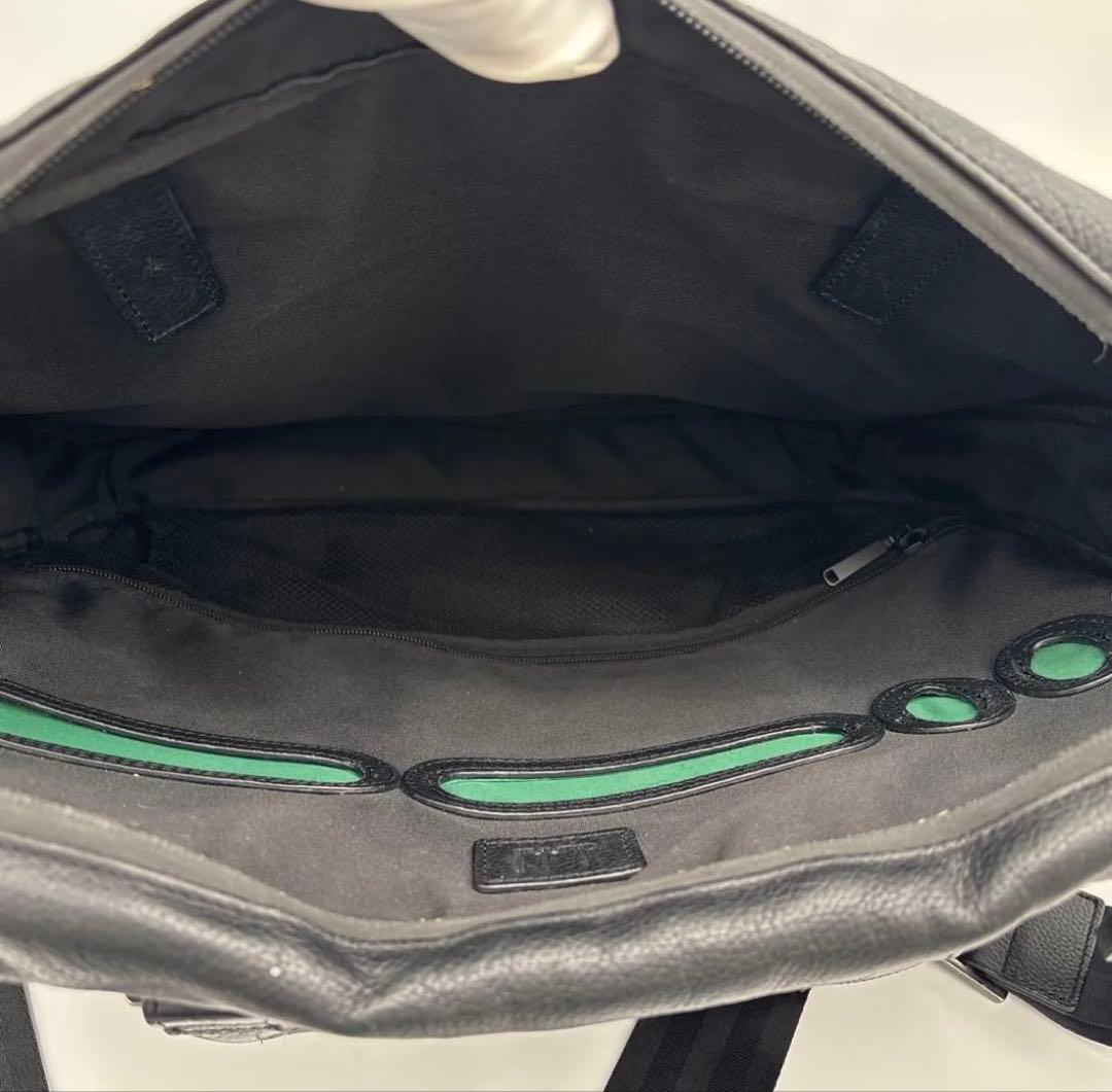 【極美品】dunhill アボリティーズ ビジネスバッグ 2way パスケース付