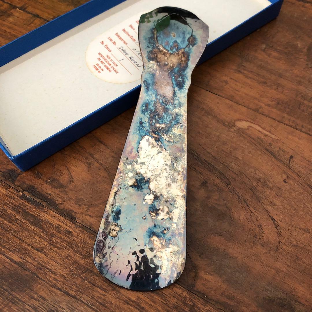 WALLACE SILVERSMITHS シューホーン　シルバープレート　銀仕上
