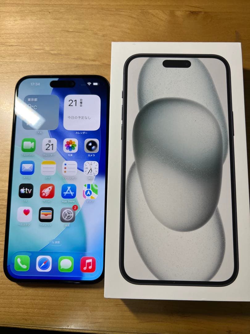 iPhone15plus 256GB ブラック