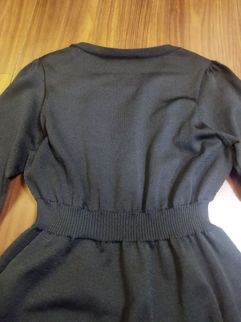 美品♪jolie mignon 無裁縫 ニットドレス ワンピース 38