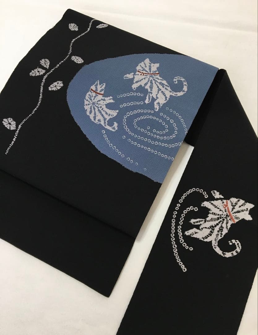 ご成約　２点おまとめ　洒落た大人の【本場大島紬】一元式　正絹　逸品❗️裄長め