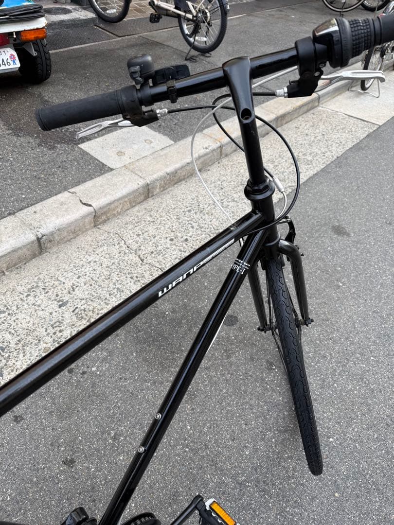 171 自転車 大阪市 【引取り限定】 美品 28インチ クロスバイク