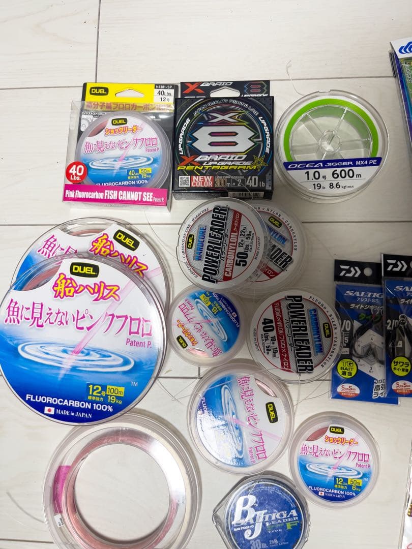 ジギング　タイラバ　タチジキ　トンジギ　アシストフック　引退　まとめ売り　破格