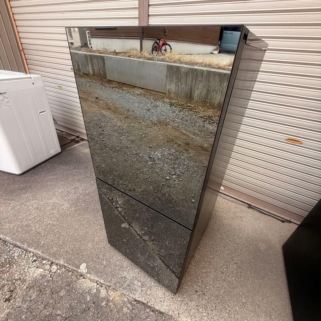 美品 冷蔵庫 洗濯機 ツインバード HR-GJ12 WM-EC70 7.0kg