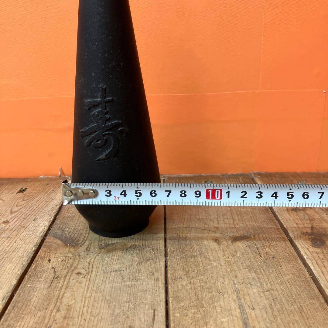 C-壁 南部鉄器 鋳物花瓶 一輪挿し 華道 茶道 茶道具 華道具 寿 古道具